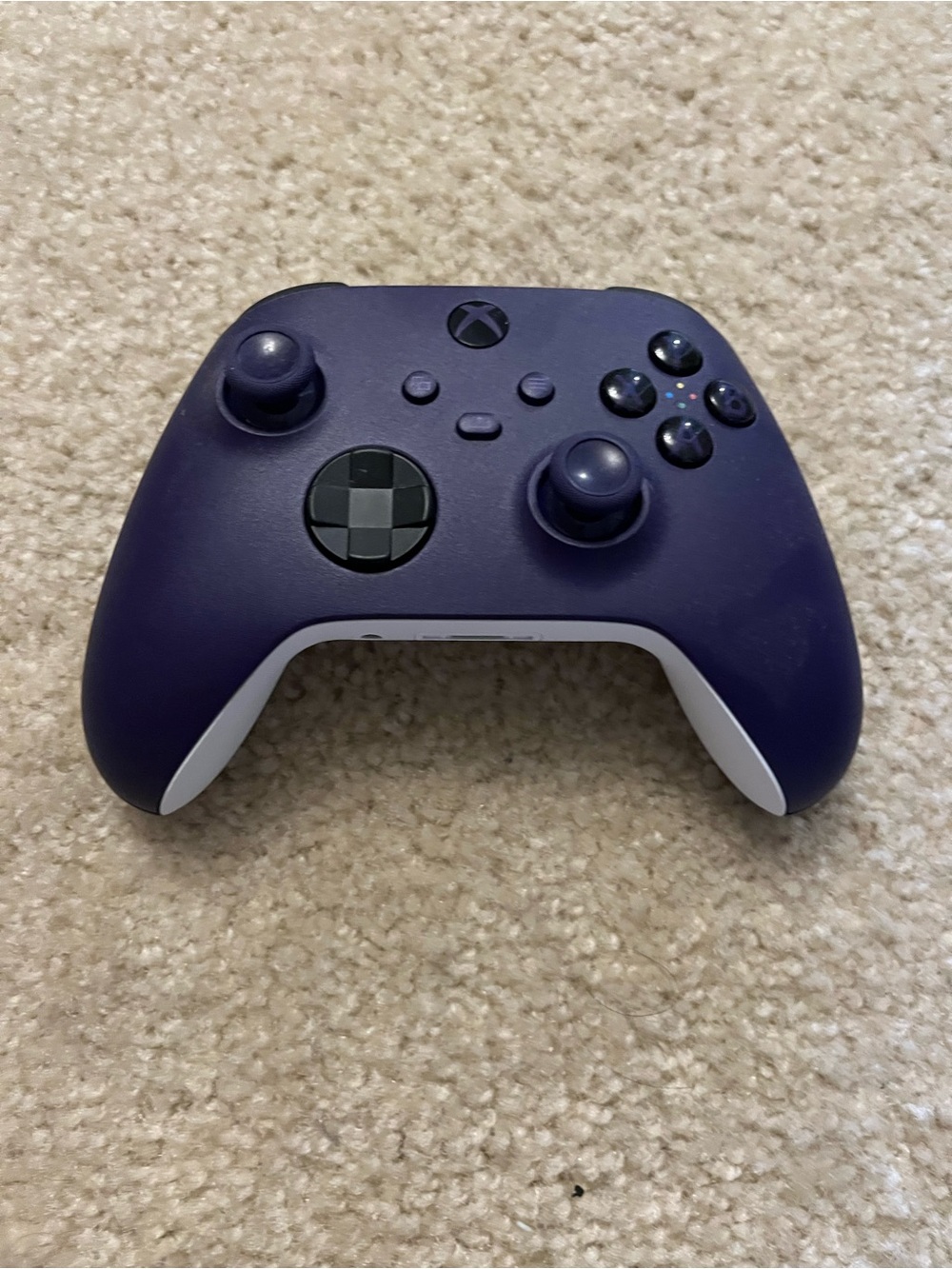 Wireless Controller in Deep Purple with White Accents